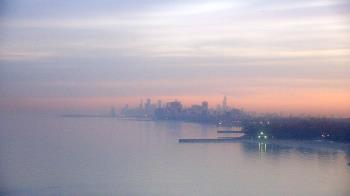 Weather camera view of Northwestern University.