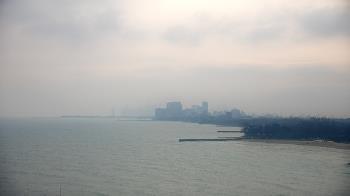 Weather camera view of Northwestern University.