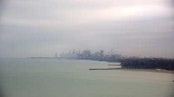 Weather camera view of Northwestern University.