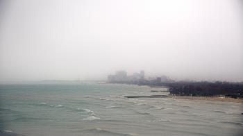 Weather camera view of Northwestern University.