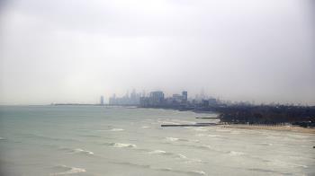 Weather camera view of Northwestern University.