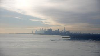 Weather camera view of Northwestern University.