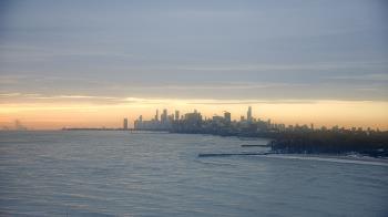 Weather camera view of Northwestern University.