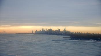 Weather camera view of Northwestern University.