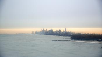 Weather camera view of Northwestern University.