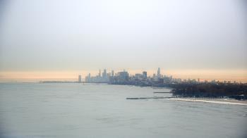 Weather camera view of Northwestern University.