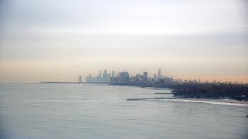 Weather camera view of Northwestern University.