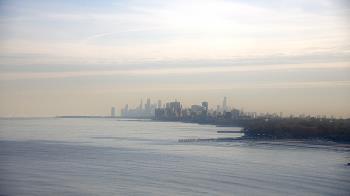 Weather camera view of Northwestern University.