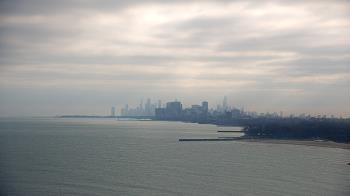 Weather camera view of Northwestern University.