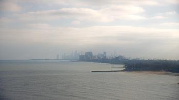 Weather camera view of Northwestern University.