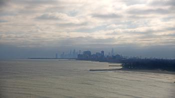 Weather camera view of Northwestern University.