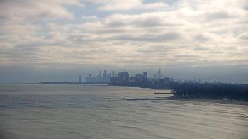 Weather camera view of Northwestern University.