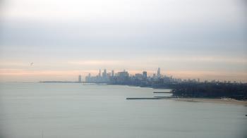 Weather camera view of Northwestern University.