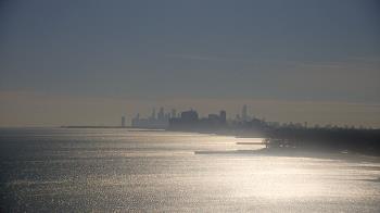 Weather camera view of Northwestern University.