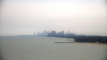 Weather camera view of Northwestern University.