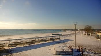 Weather camera view of Ocean Beach Park.