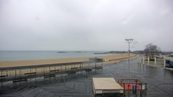 Weather camera view of Ocean Beach Park.