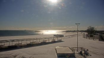 Weather camera view of Ocean Beach Park.