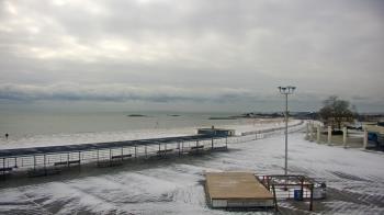 Weather camera view of Ocean Beach Park.