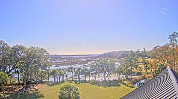Weather camera view of Callawassie Island Club.