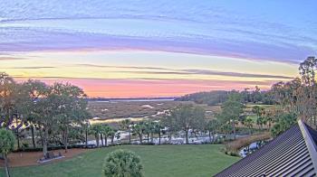 Weather camera view of Callawassie Island Club.