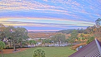 Weather camera view of Callawassie Island Club.