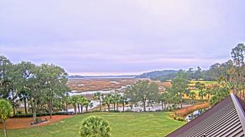 Weather camera view of Callawassie Island Club.