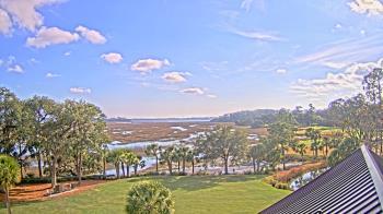 Weather camera view of Callawassie Island Club.