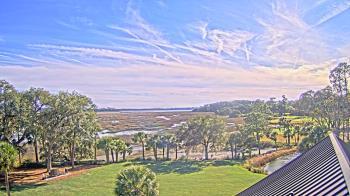 Weather camera view of Callawassie Island Club.