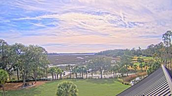 Weather camera view of Callawassie Island Club.