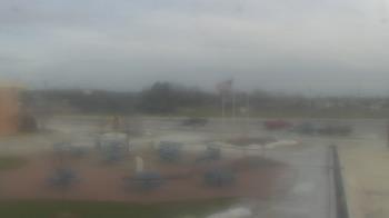 Weather camera view of Owosso High School.