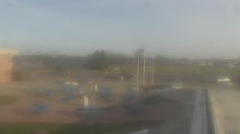 Weather camera view of Owosso High School.