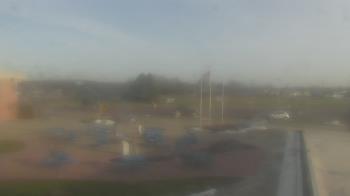 Weather camera view of Owosso High School.