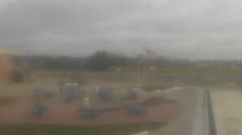 Weather camera view of Owosso High School.