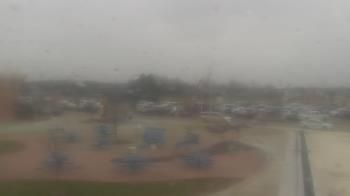 Weather camera view of Owosso High School.