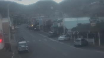 Weather camera view of Overland Hotel.