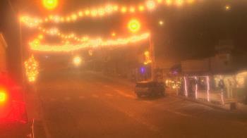 Weather camera view of Overland Hotel.