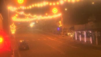 Weather camera view of Overland Hotel.