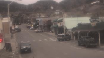 Weather camera view of Overland Hotel.