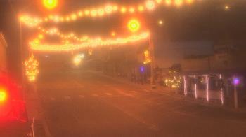 Weather camera view of Overland Hotel.