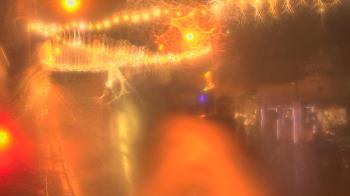 Weather camera view of Overland Hotel.