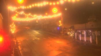 Weather camera view of Overland Hotel.