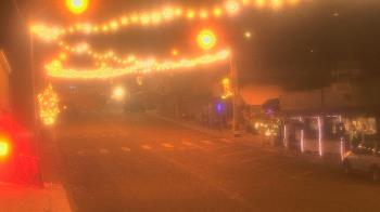 Weather camera view of Overland Hotel.