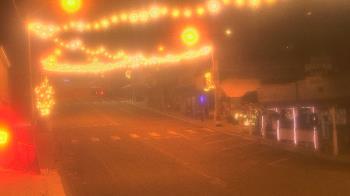 Weather camera view of Overland Hotel.