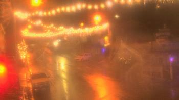 Weather camera view of Overland Hotel.