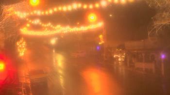 Weather camera view of Overland Hotel.