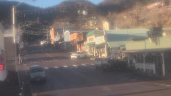 Weather camera view of Overland Hotel.