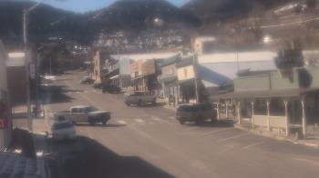 Weather camera view of Overland Hotel.