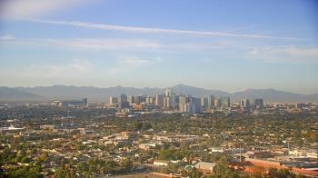 Weather camera view of Phoenix Children`s Hospital.