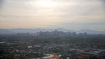Weather camera view of Phoenix Children`s Hospital.